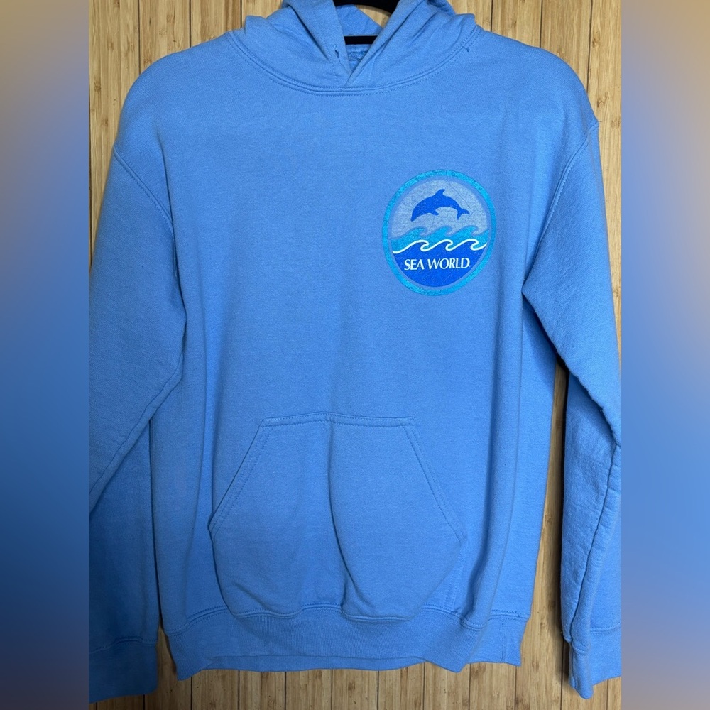 Sea World Blue Hoodie